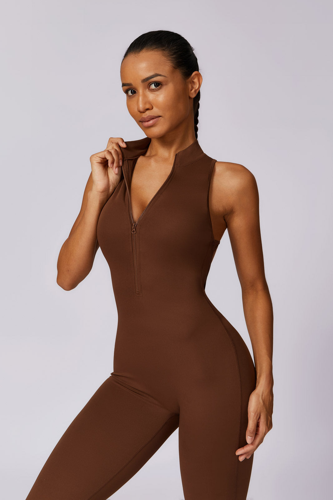 Ava Jumpsuit - Mocha