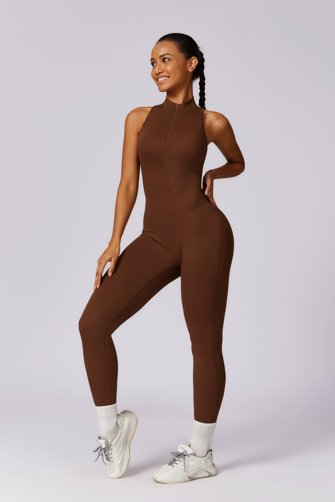 Ava Jumpsuit - Taupe