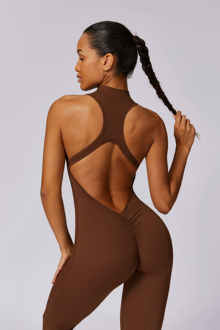 Ava Jumpsuit - Taupe