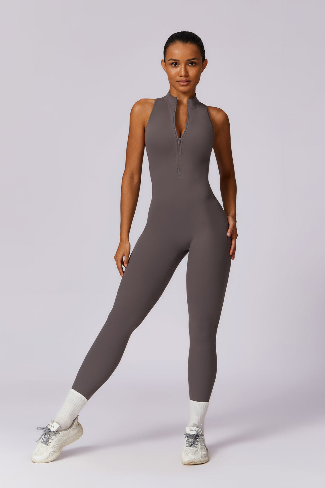 Ava Jumpsuit - Taupe