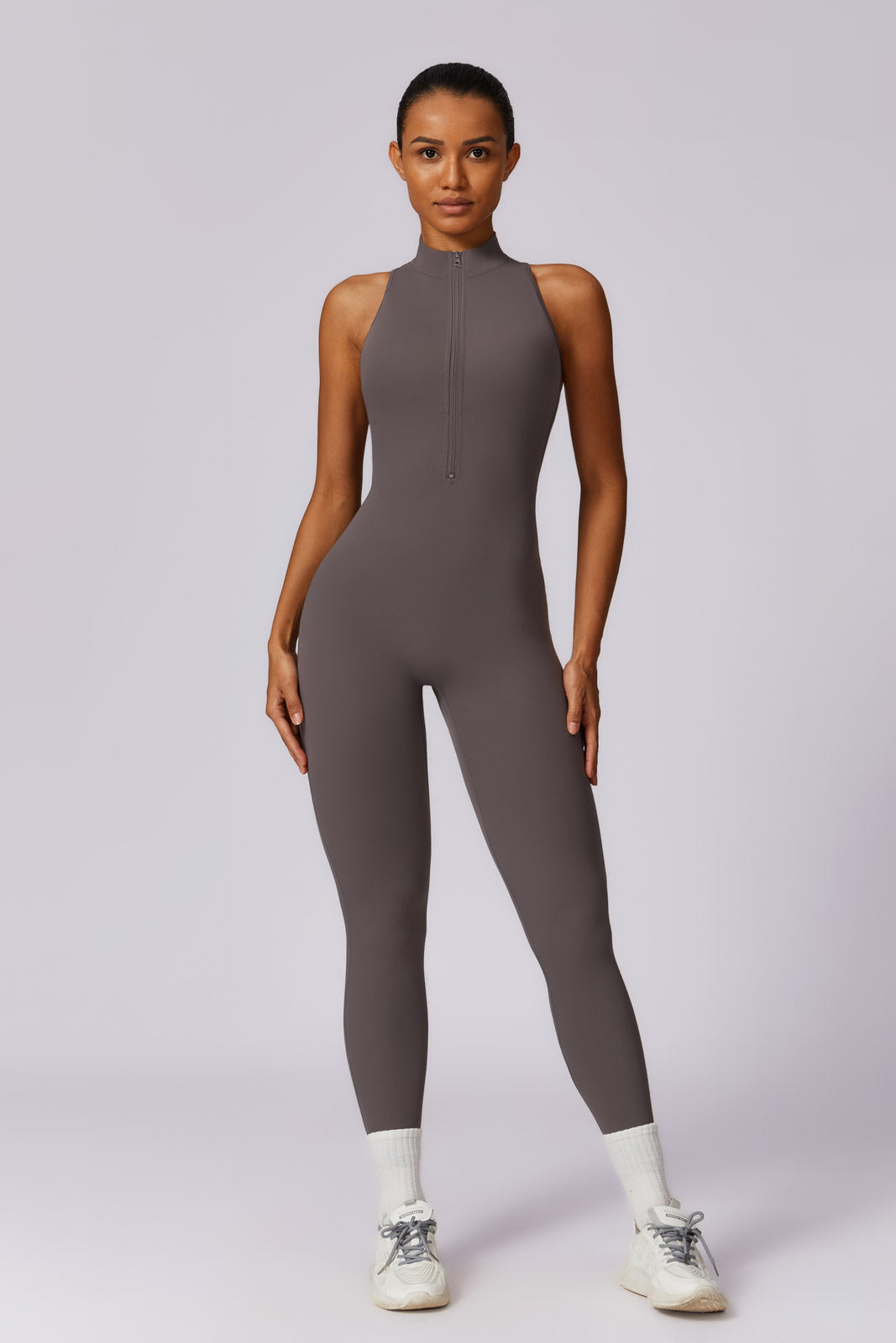 Ava Jumpsuit - Taupe