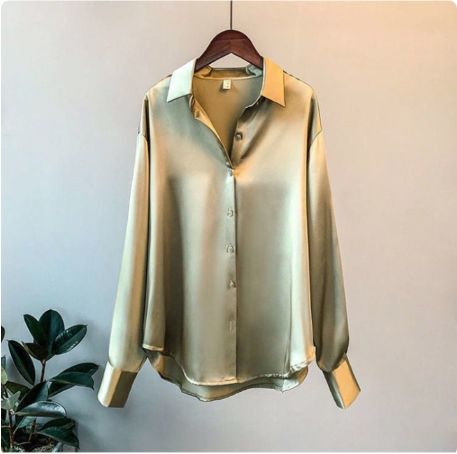 Olivia | Women's satin shirt