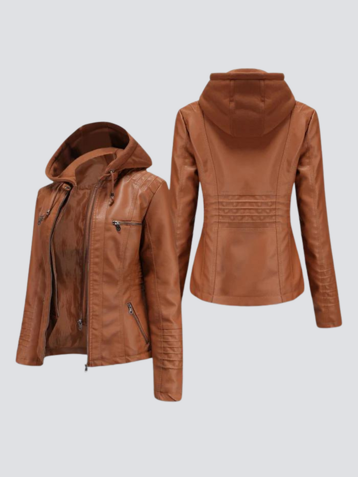 Tess | elegant women's leather jacket