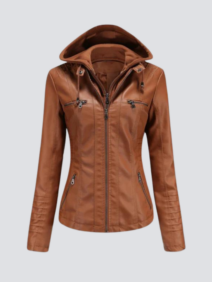 Tess | elegant women's leather jacket