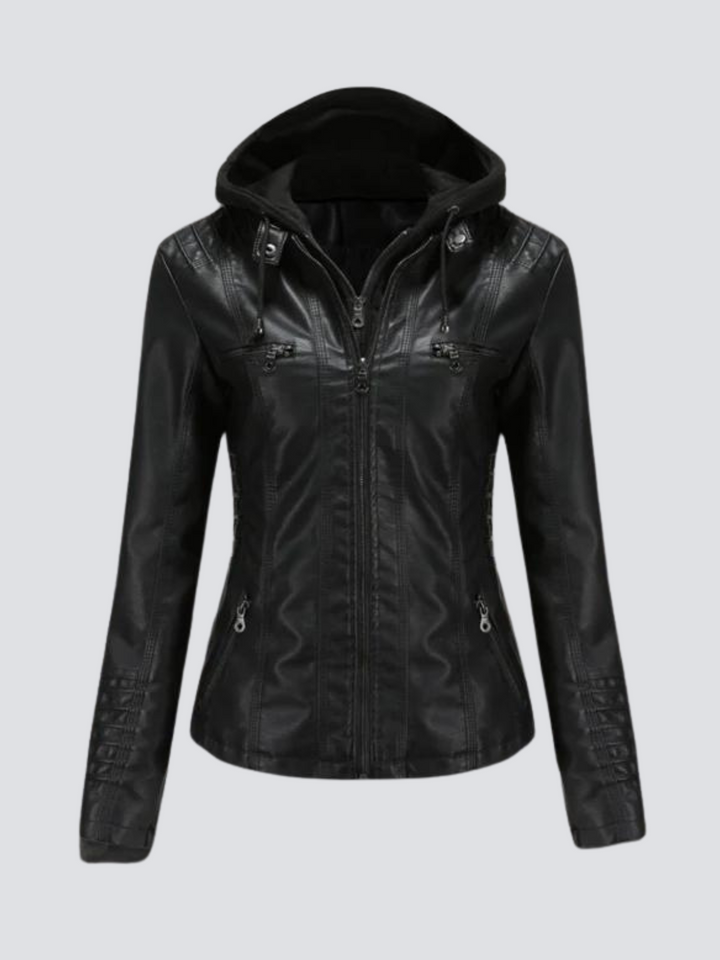 Tess | elegant women's leather jacket