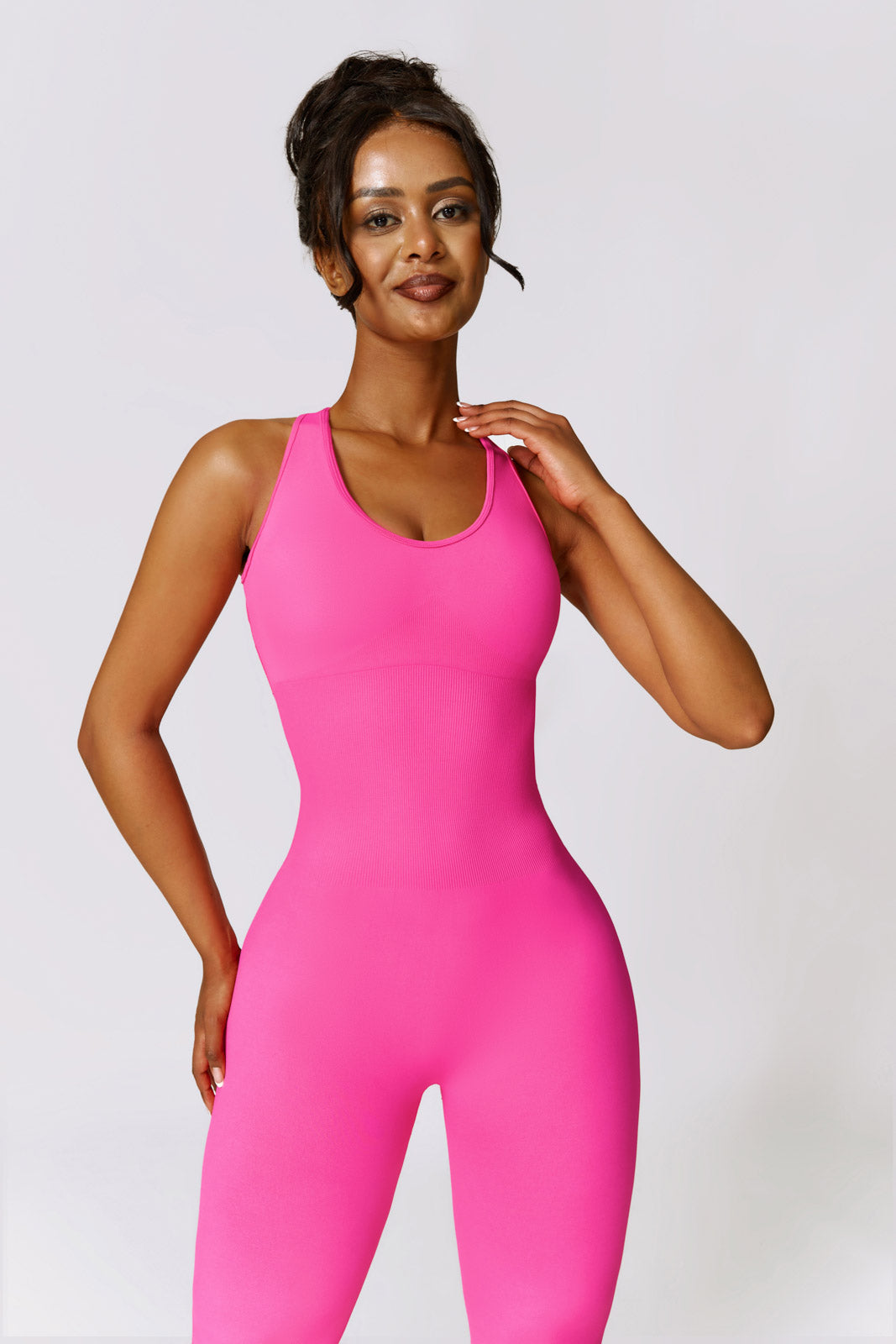 Jayna Jumpsuit - Magenta