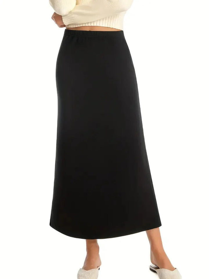 Sophie | Elegant fleece skirt for winter