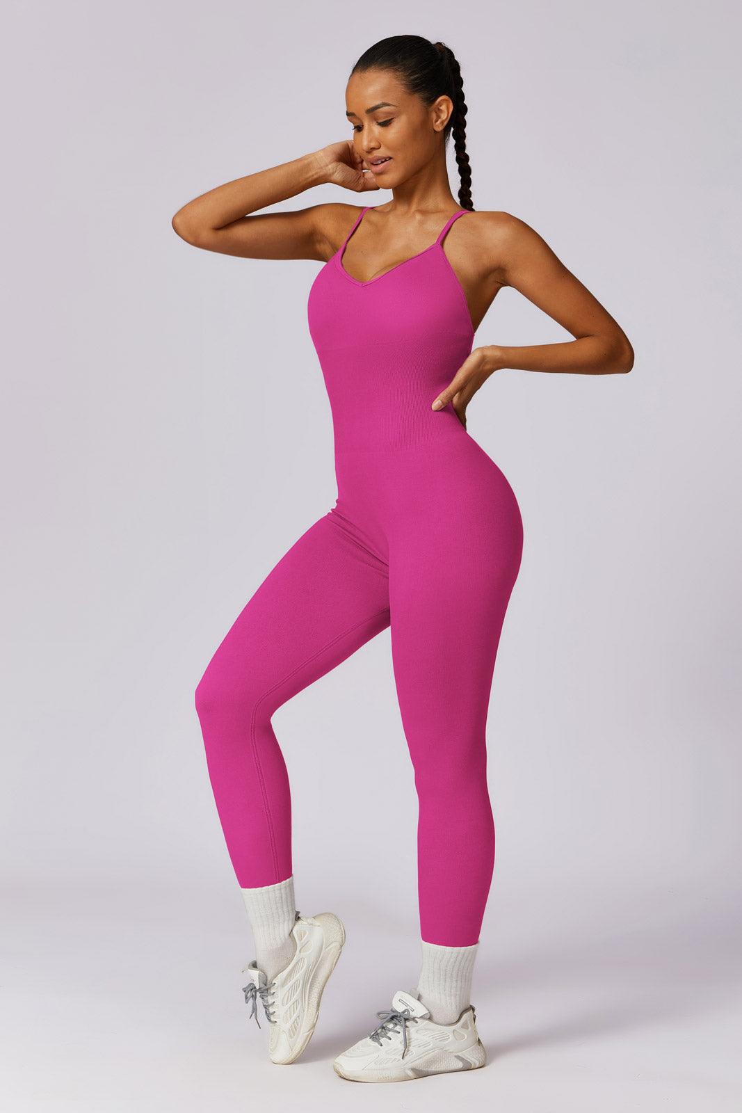 Zoey Jumpsuit - Magenta