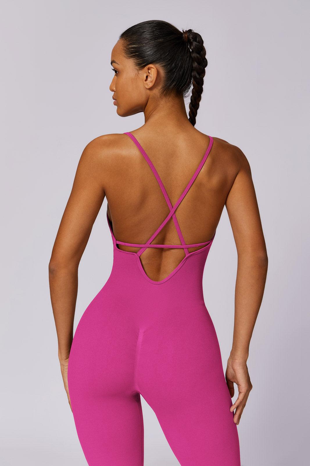 Zoey Jumpsuit - Magenta