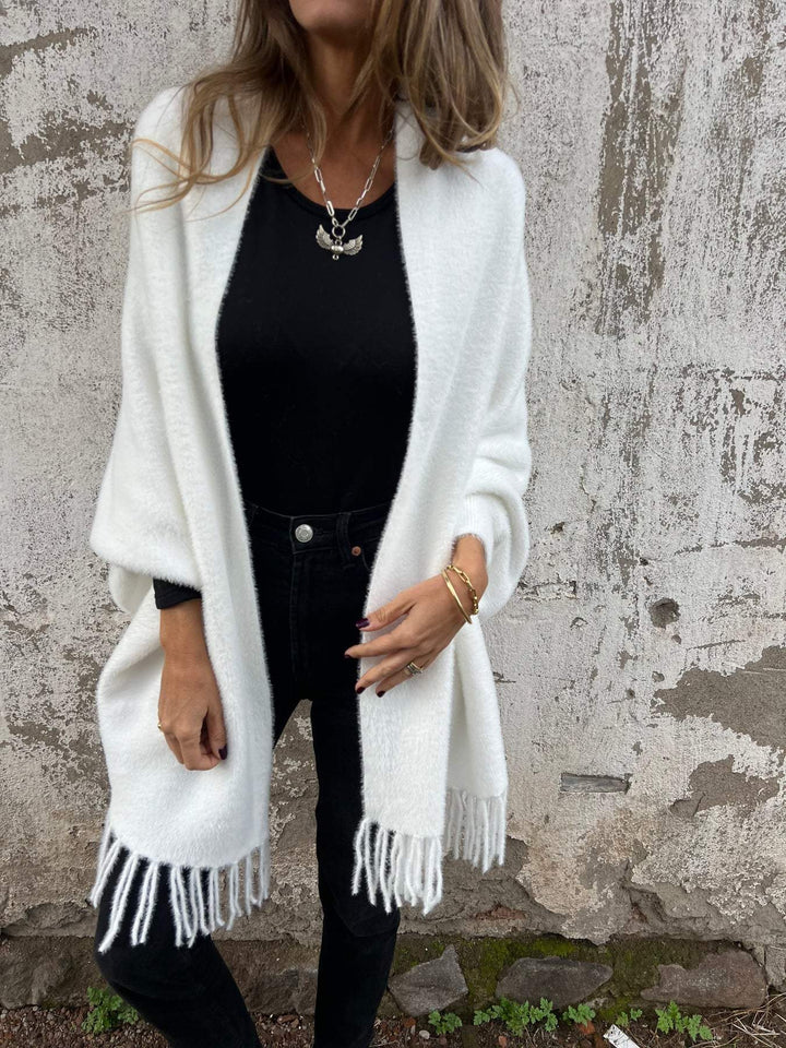 Emily | Elegant long-sleeved wrap jumper