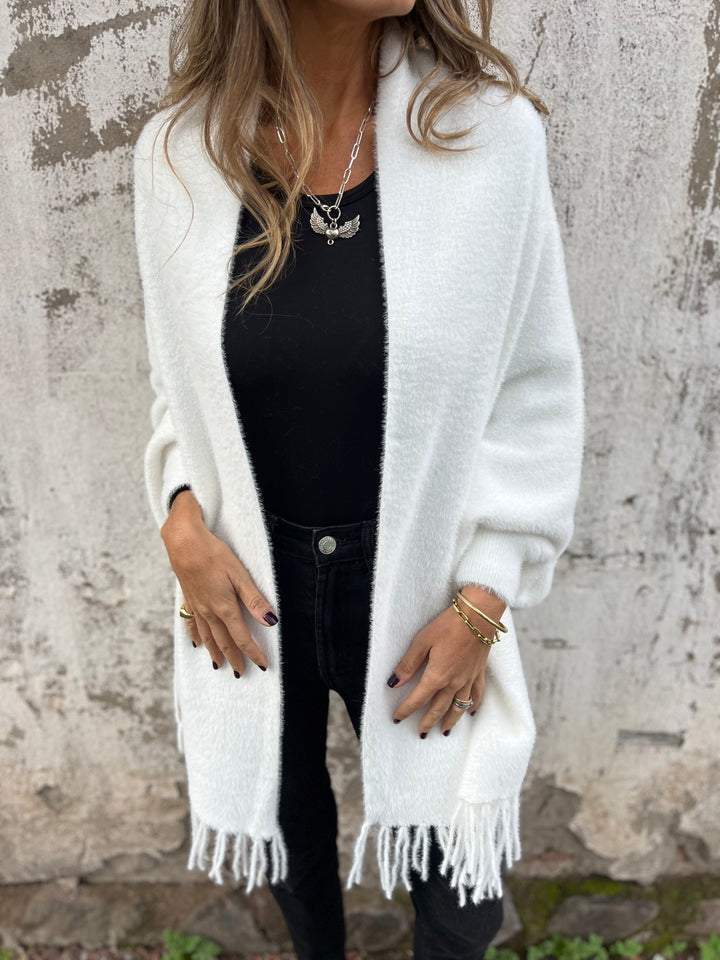 Emily | Elegant long-sleeved wrap jumper