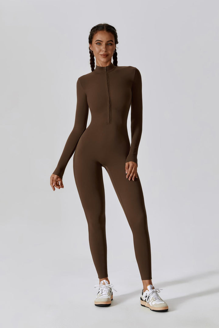 Audrey Jumpsuit - Mocha