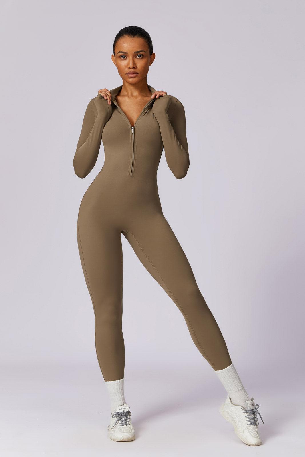 Audrey Jumpsuit - Mocha